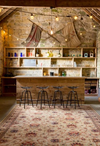 The Bar at Midelney Manor Wedding Venue Somerset