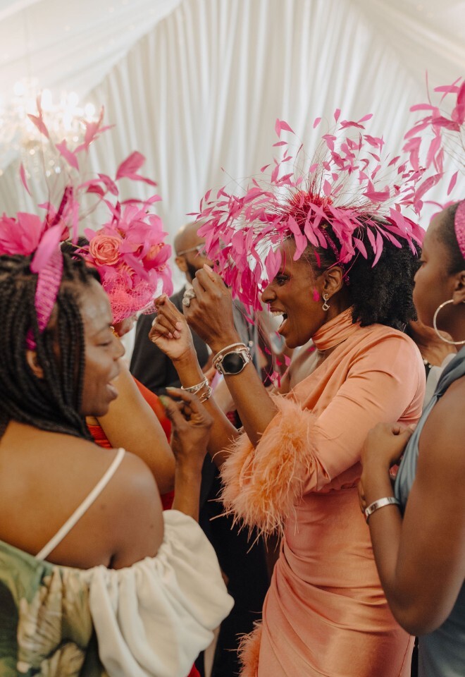 Wedding guests wedding planner African weddings