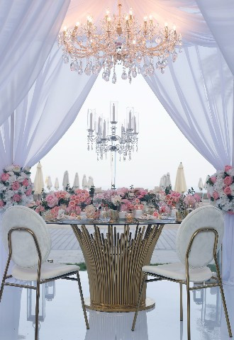 Wedding set up at Palace Beach Resort Fujairah