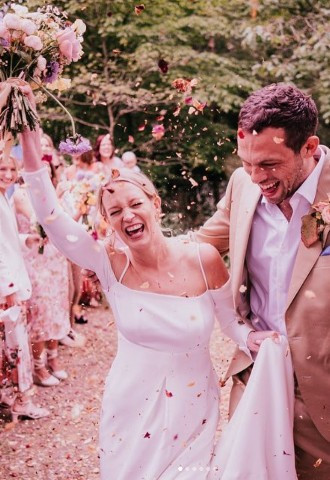 Ridge Farm weddings in Surrey The Happy Couple