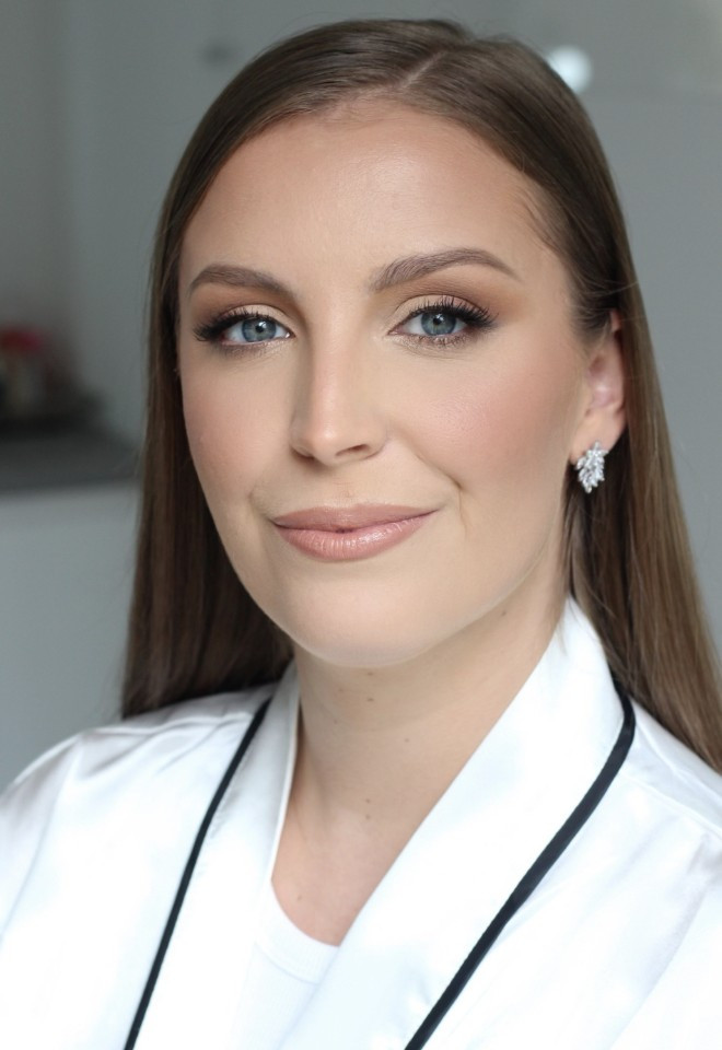 glam bridal makeup