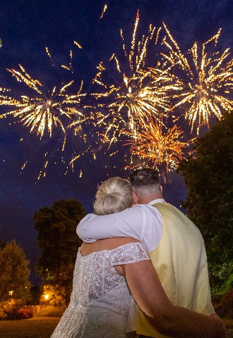 wedding bride & groom