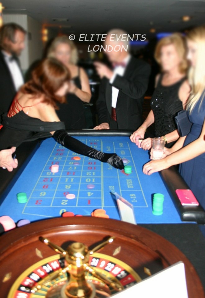 Roulette table from Casinorama
