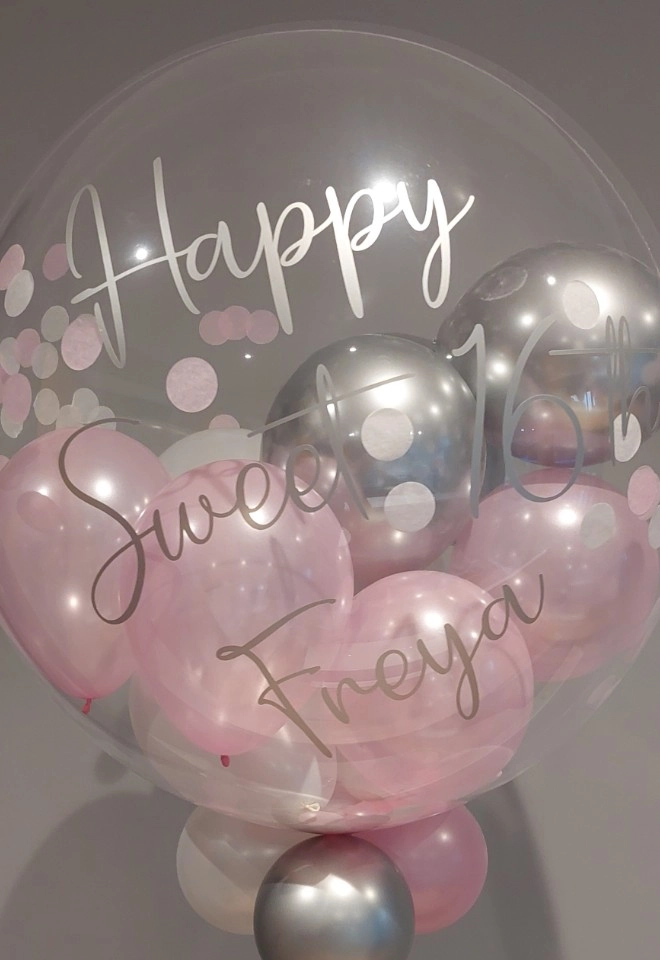 Personalised Confetti Bubble 