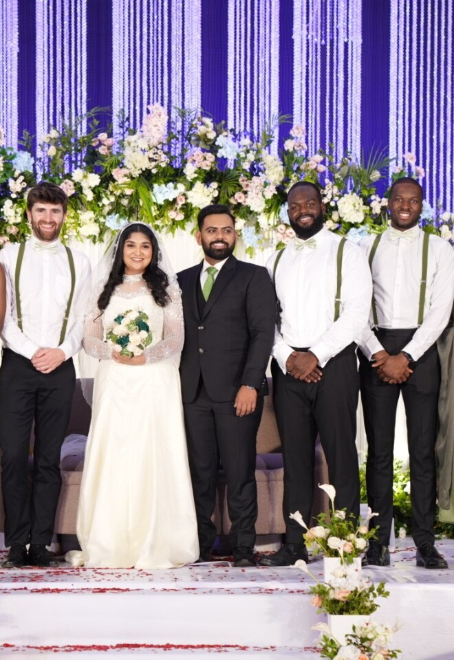 John and Blessely wedding in India - David Oriakhi