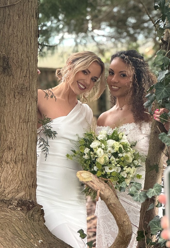 Two Brides Wed