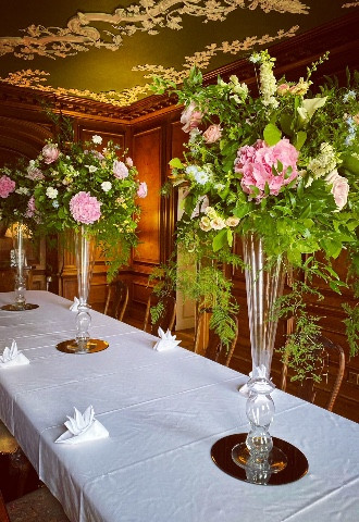 Flowers by Kirsty Tablecentre Flowers Ardington House