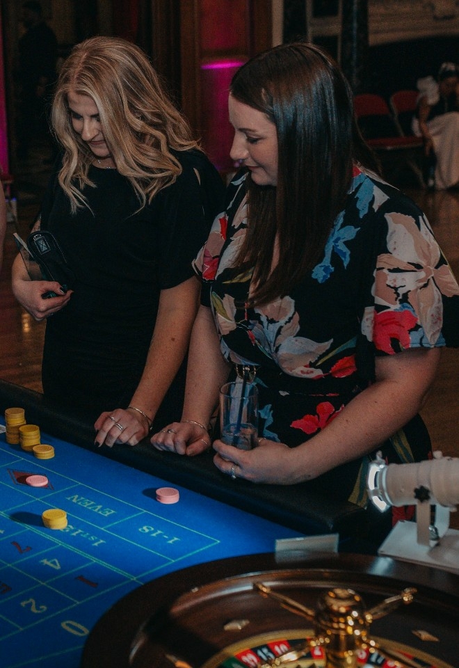 wedding casino supplied by Casinorama and Elite Events London