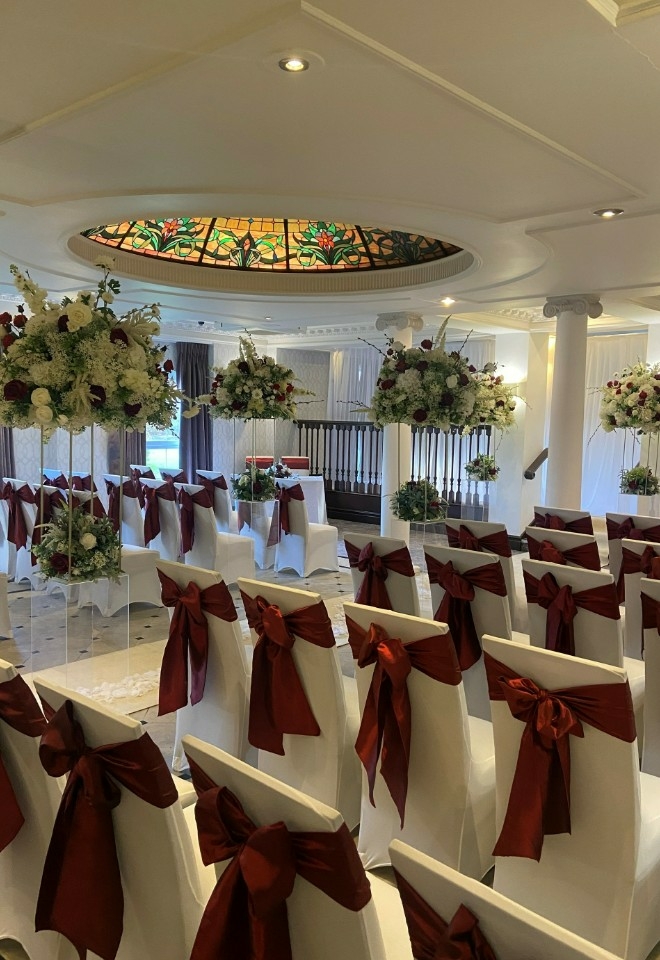Ceremony Room at Mercure Haydock Hotel