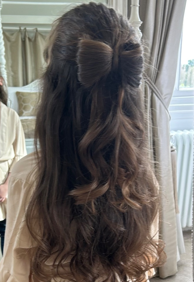 Oxford Hair Stylist Flower Girl Hair