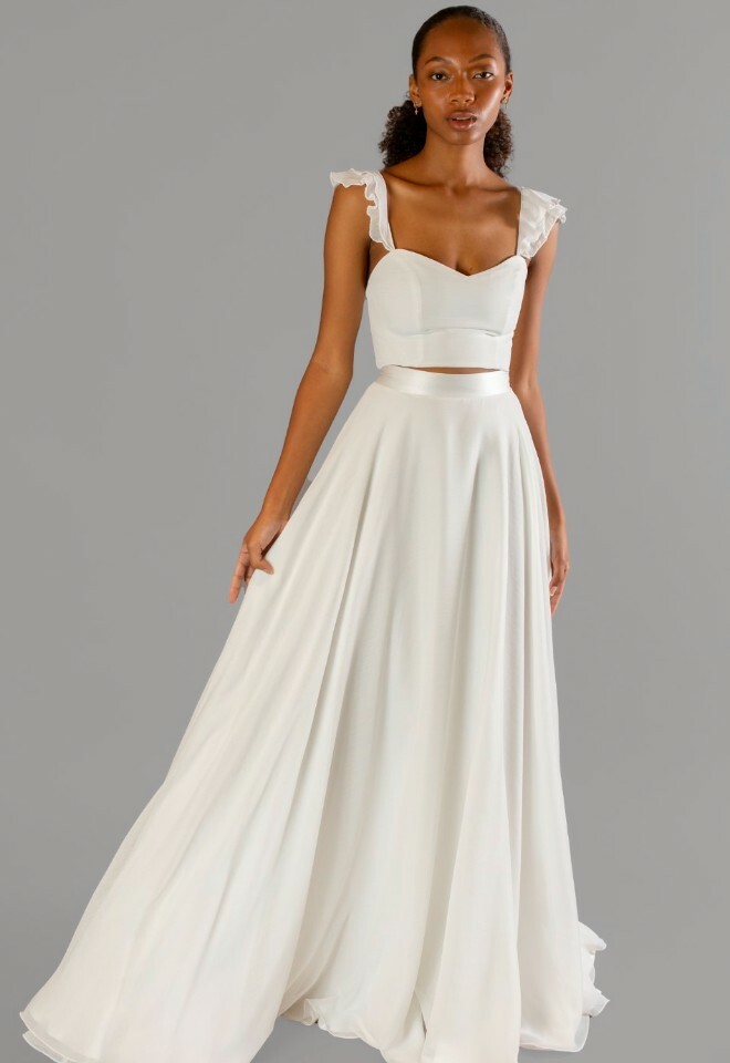 Bridal separates wedding skirt