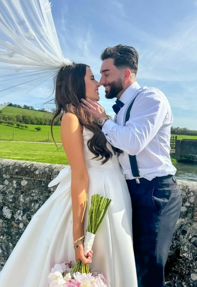 Bride and groom - wedding content creator