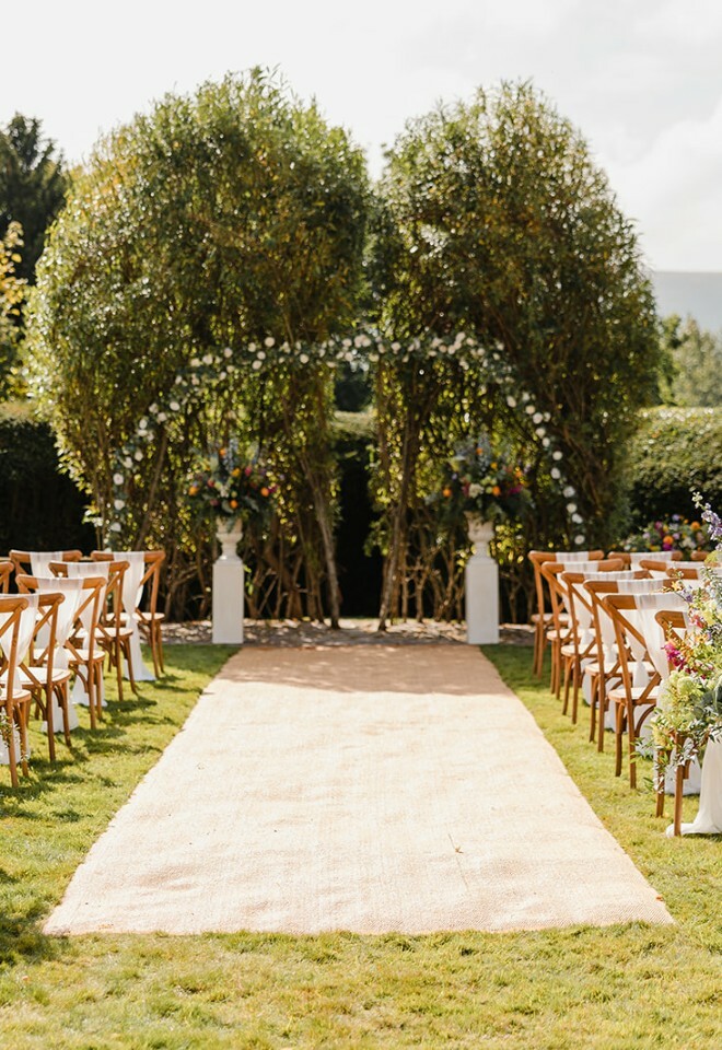 summer garden wedding
