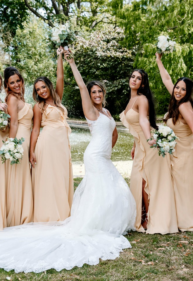 Sassy bridemaids