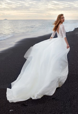 Long lace sleeve wedding dress, Your Story Bridal, Marlow