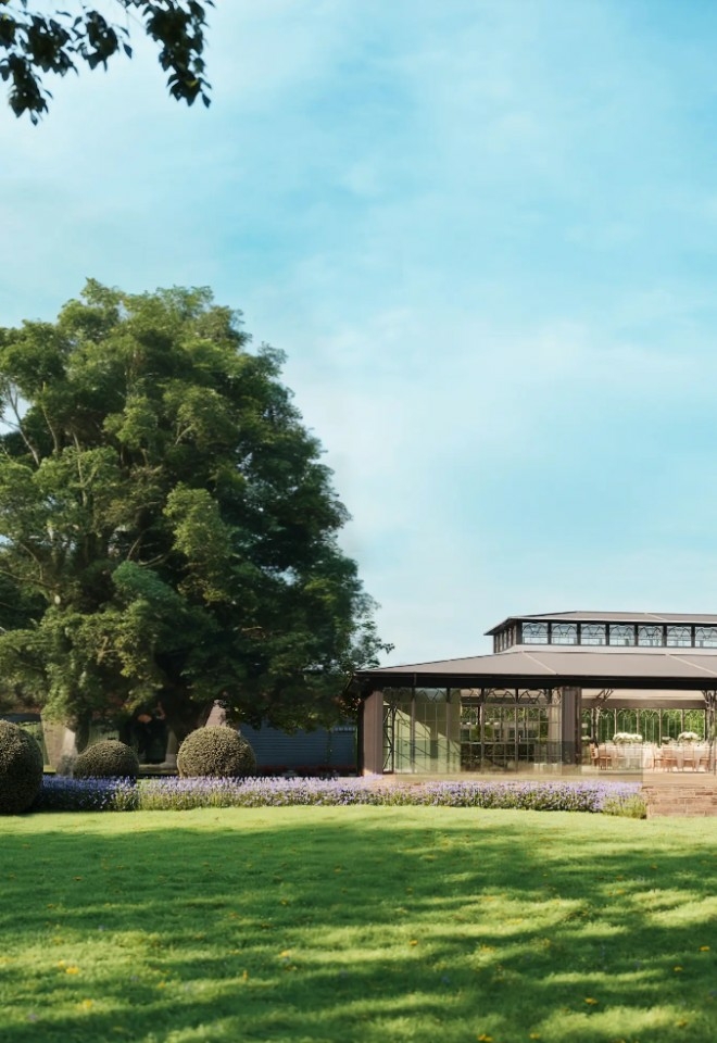 New High House Orangery Plans CGI Image