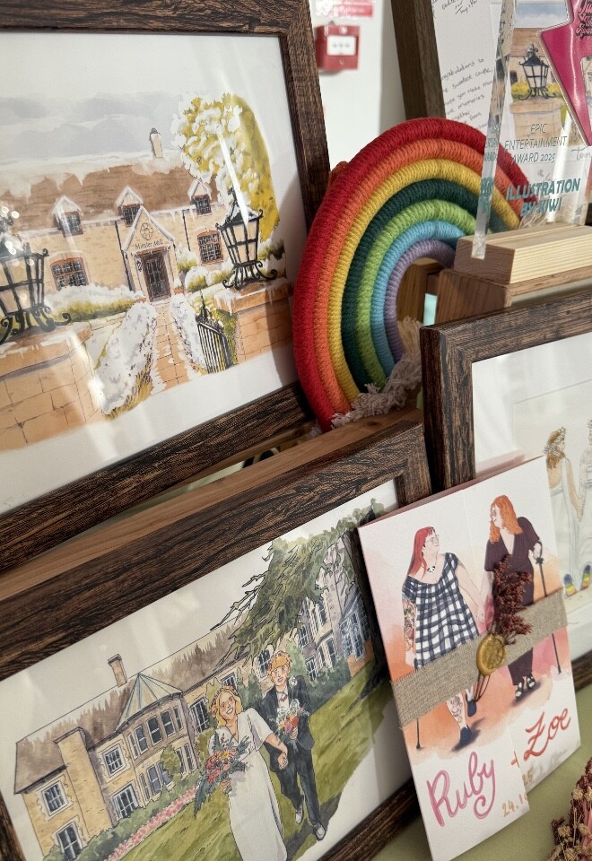 Venue Illustrations and Stationery