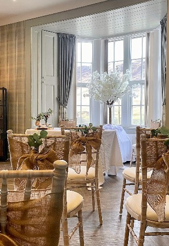 Loch Wharral suite set for intimate wedding ceremony