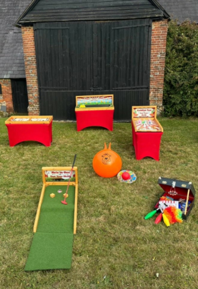 wedding games buckinghamshire to hire