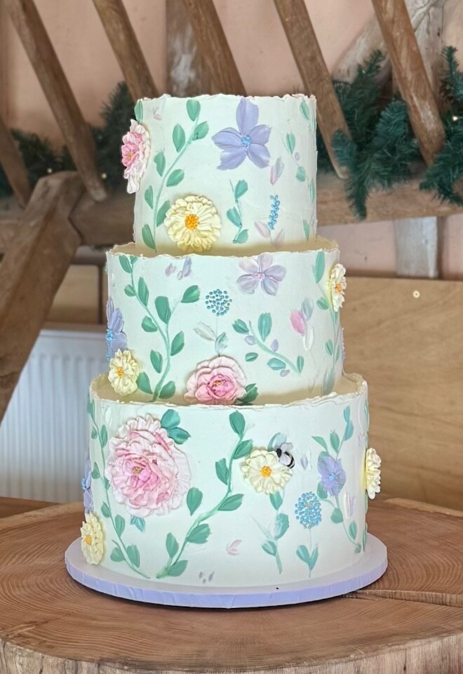 Buttercream Flowers - Lains Barn