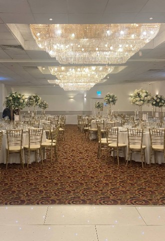 Princess Suite Wedding Set Up 