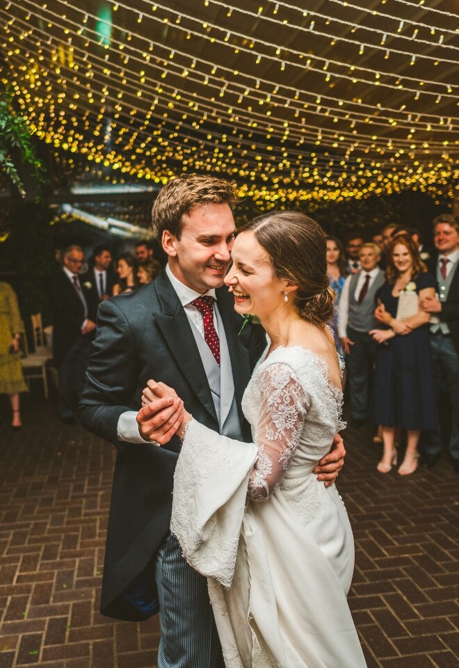 Natural wedding reception moment photographed in documentary style