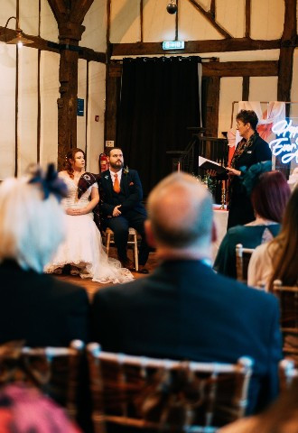 A lovely late autumn wedding celebration in Bedford