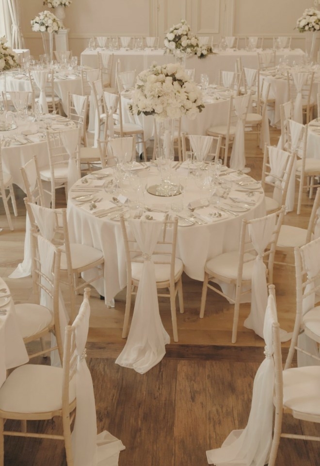 Wedding Breakfast in the Terrace Room