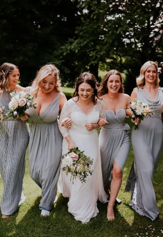 bridesmaids and brides