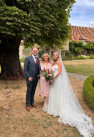 The Tythe Barn - wedding celebrant 