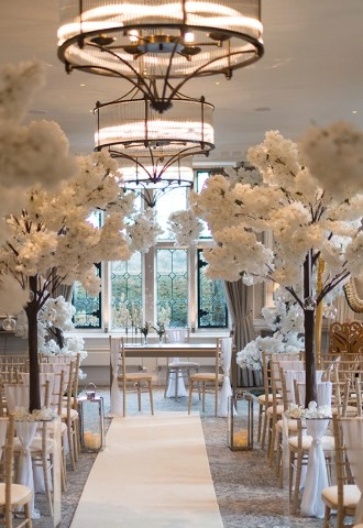 Luxury white  Wedding Horwood House Buckinghamshire