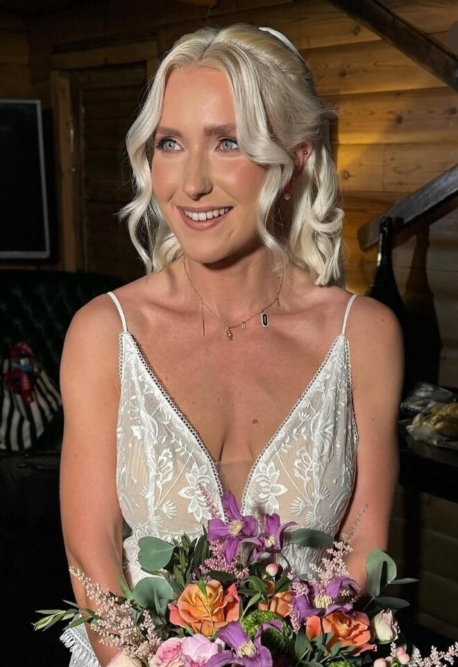 Soft half up half down 