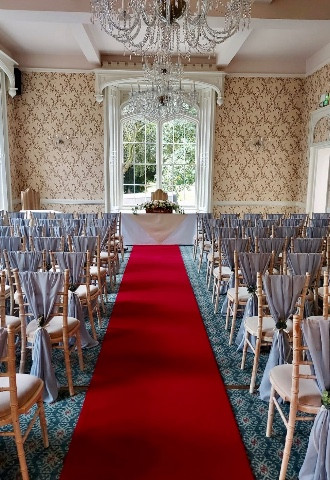 Lots of different chair drape colours to choose from