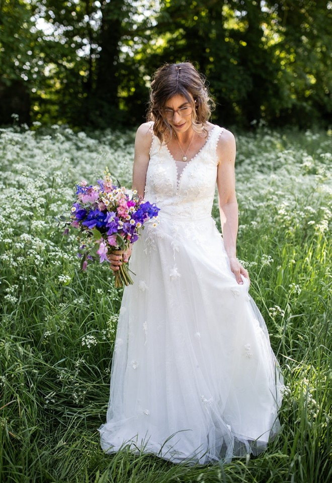 wedding gown from Rachel Lamb Design Cambridgeshire