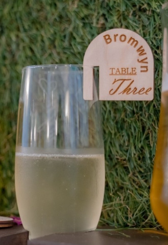 Name and table number 