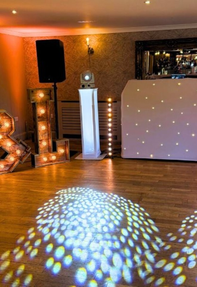 Celebrate and party after your wedding breakfast at Tottington Manor