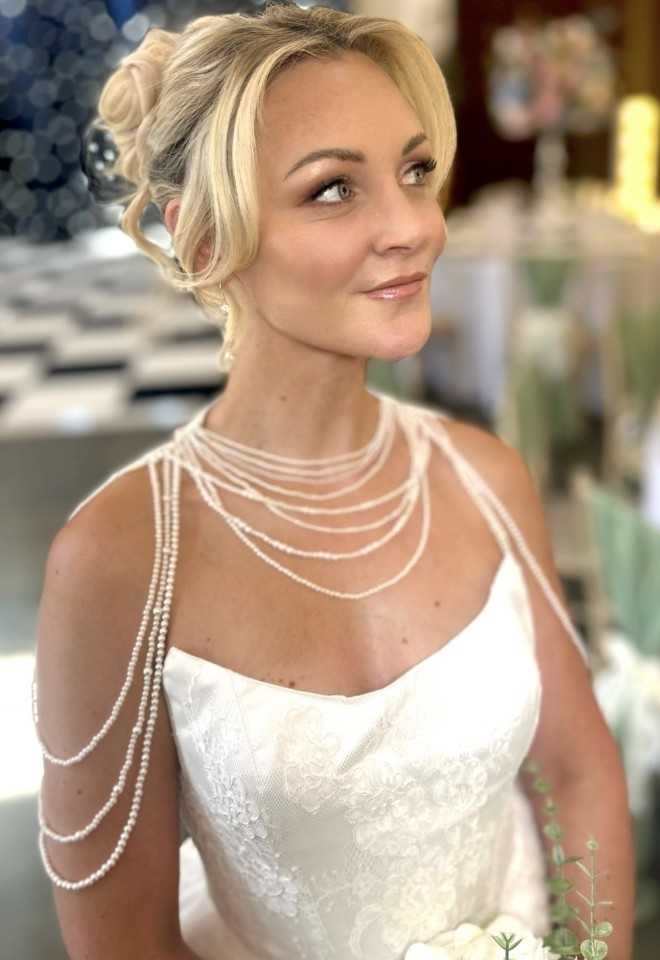 glowing bridal makeup