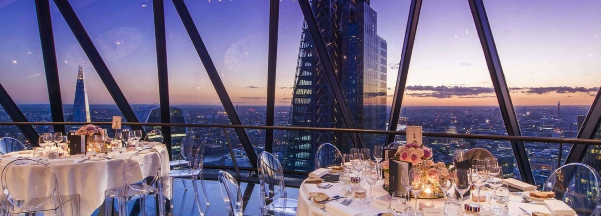 The Gherkin Wedding Venue in Central London