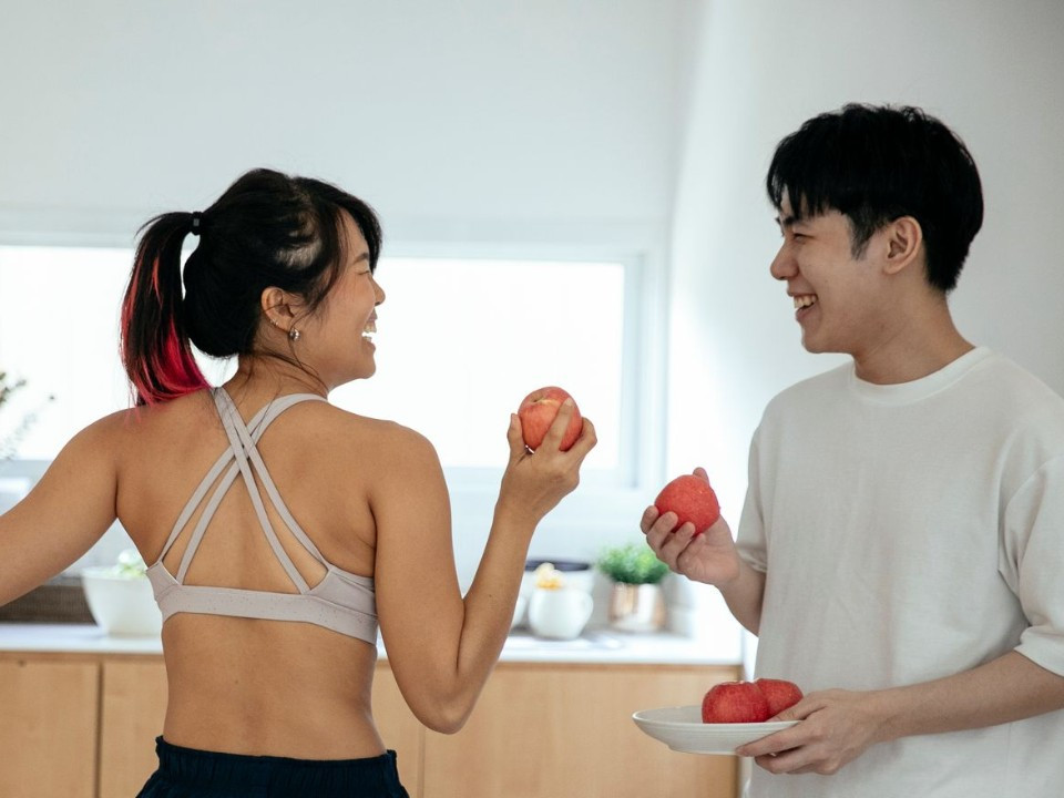 married couple in sickness and in health