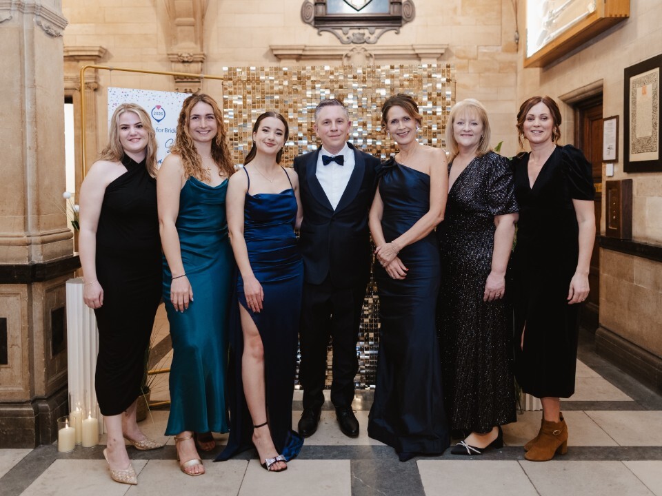 Some Guides for Brides team members at the Customer Service Awards