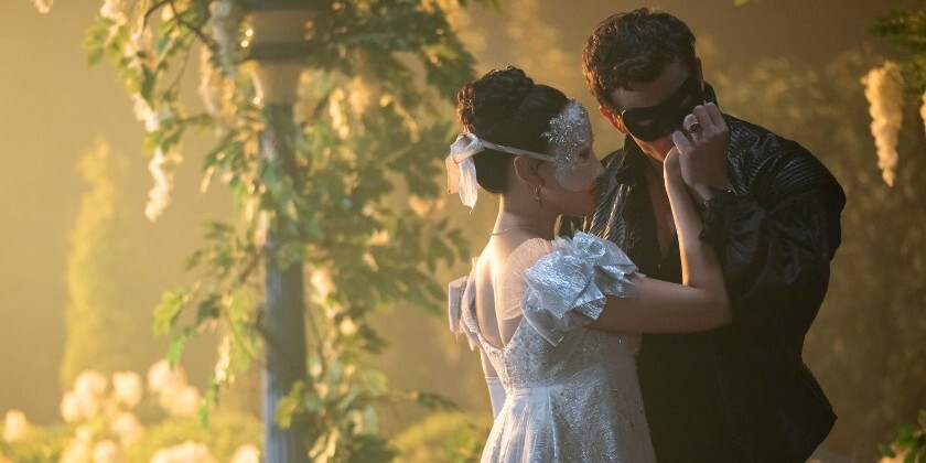 Characters Benedict Bridgerton and Sophie Baek