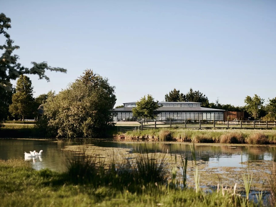 Exterior of the Orangery Wedding Venue at High House in Essex