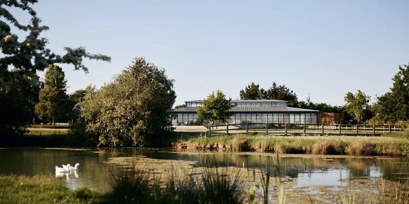 Exterior of the Orangery Wedding Venue at High House in Essex