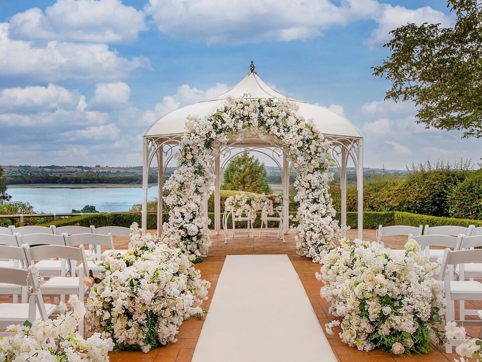 Rutland Hall Outdoor Wedding Ceremony