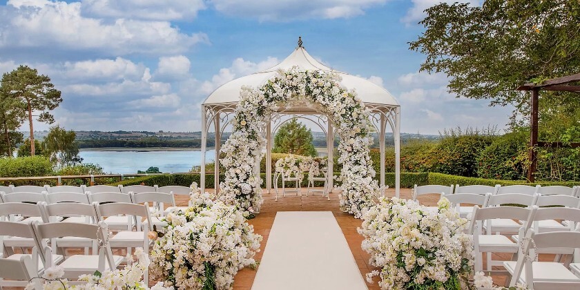 Rutland Hall Outdoor Wedding Ceremony