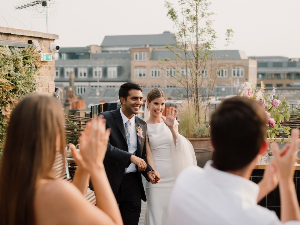 Bride and Groom at The Conduit