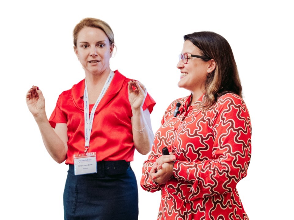 Leah Weinberg and Sarah-Jane Butler