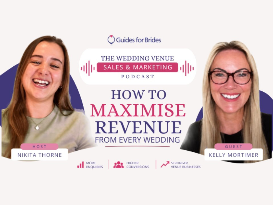how to maximise revenue from every wedding with kelly mortimer
