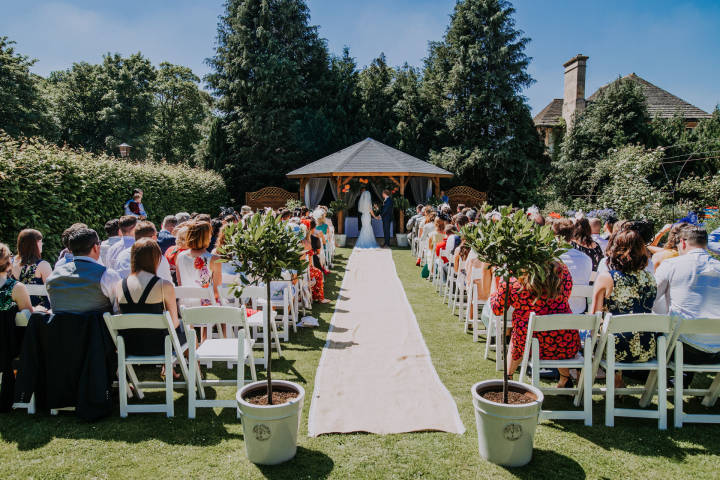 William Cecil Hotel, Outdoor Ceremony in Lincolnshire
