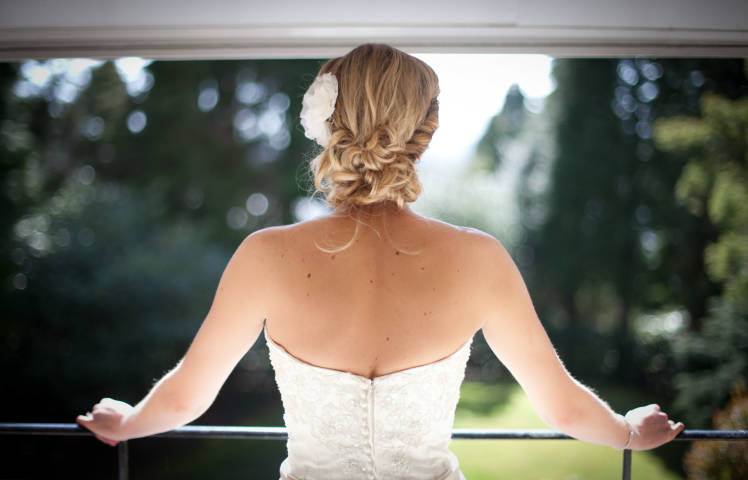 Bride at Briery Wood Country House Hotel, Venues in Cumbria